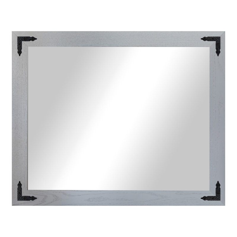 Miroir Gracie Oaks, Gris, 42 po x 33 po