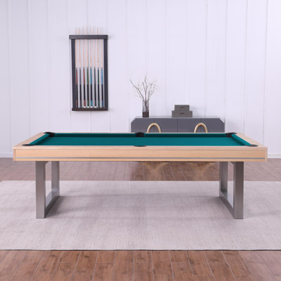 Table de billard en bois massif avec plateau de salle à manger Harmony