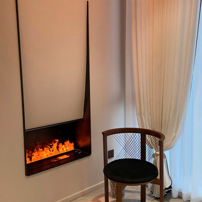 Humidificateur de foyer 47,24 "encastré ultra-mince avec brume simulée multicolore pour un usage domestique