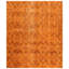 Tapis orange brûlé 4 pi 1 po x 5 pi 0 po Lewys