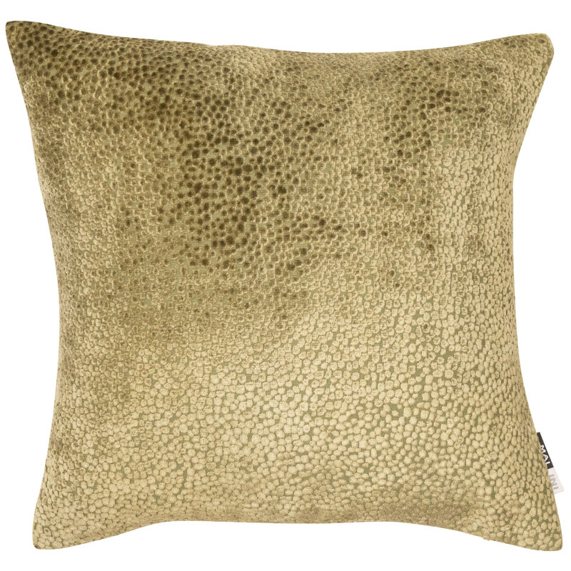 Square Cushion, Olive, 56cm H x 56cm W x 16cm D