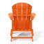 Chaise Adirondack pliante en plastique pour 2 personnes avec table Laguna-812154971