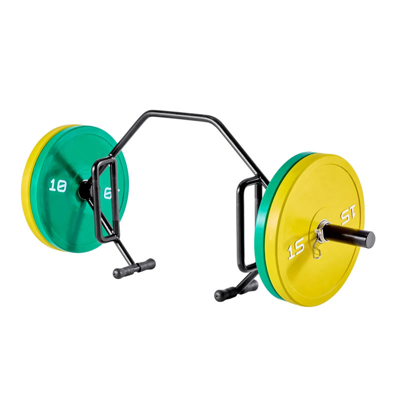 Barre trapézoïdale hexagonale, barre hexagonale à structure ouverte, barres haussantes de capacité de 800 lb à 2 pouces avec poignées moletées, équipement d'haltérophile et de musculation, appareil de musculation à domicile pour squats