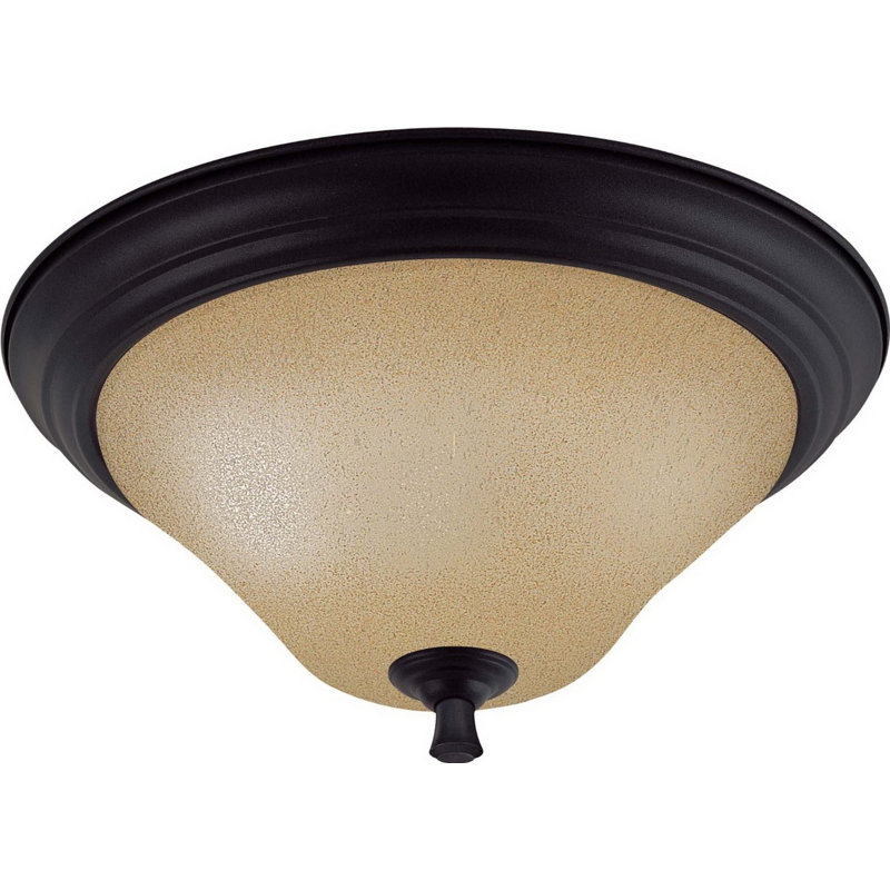 Sobieski Glass Flush Mount