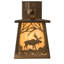 Applique murale droite 7 po de large orignal à l'aube-1173134351-1173134350