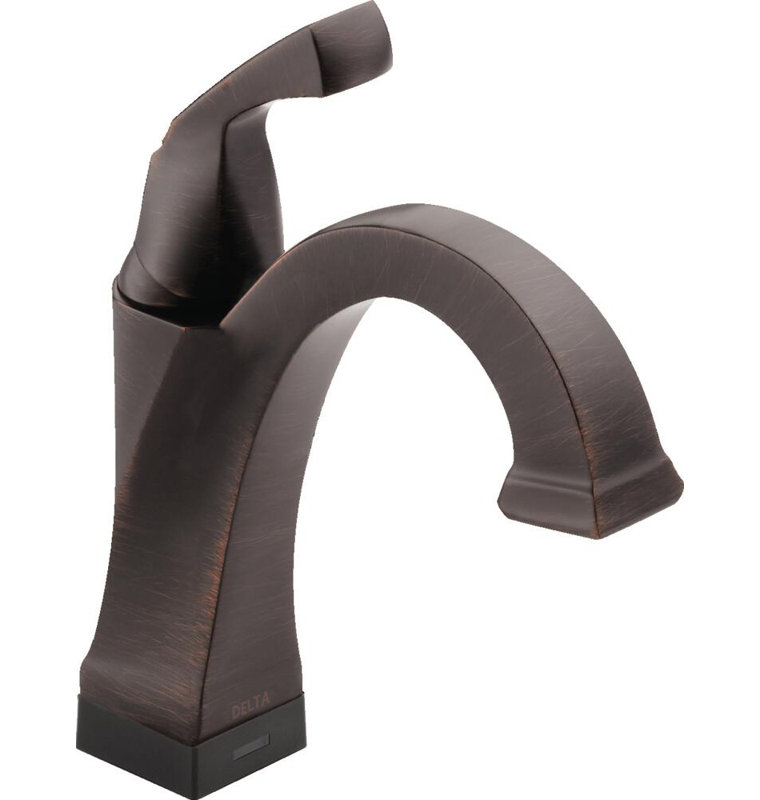 Robinet de salle de bain Dryden Touch2O avec technologie sans contact, Bronze vénitien