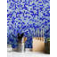 Carreau de mosaïque en verre 0,6 po x 0,6 po Mingles