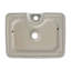 Lavabo de salle de bain rectangulaire en céramique