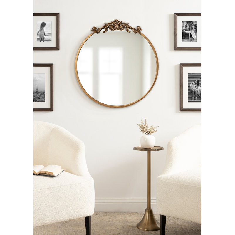 Miroir décoratif Emden, Or