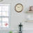 QHA018BLH Traditional Wall Clock, Metallic Brown-1727238980