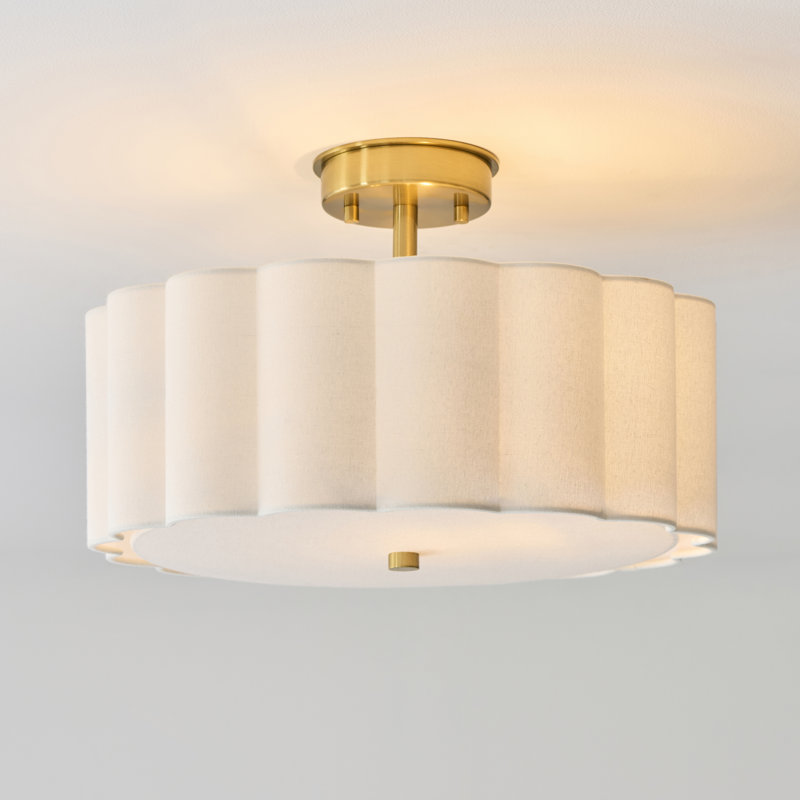 Cotton Flush Mount
