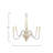 Antique Wood and Metal Chandelier-48783843
