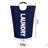 Laundry Basket 115 L Foldable Fabric With Handle Black-1838891892