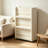 Beige Modern Solid wood Standard Bookcase-1224333099