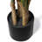 Palma 47" Tall Faux Banana Leaf Tree in Black Pot