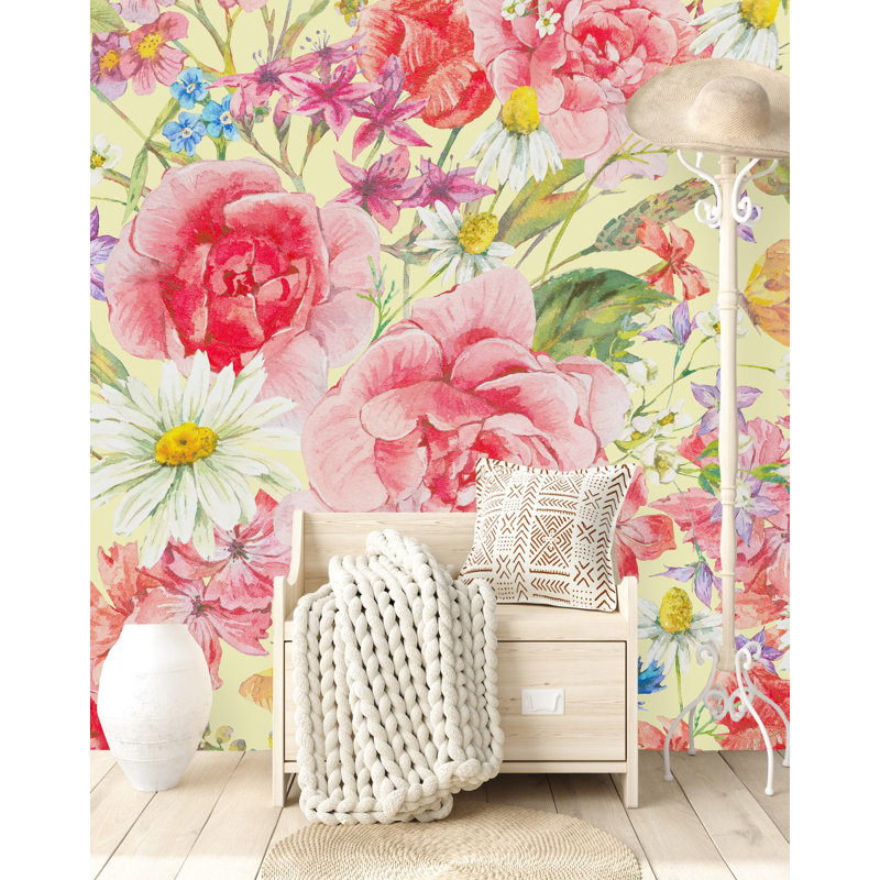 Peel & Stick Wall Mural, 8.33' W x 8.33' L