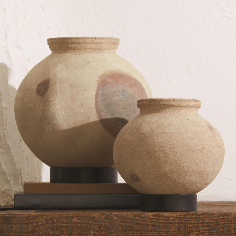Desert Water Pot w/Iron Base-XLg