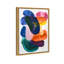 Oliver Gal Brushstroke Sonata Abstract - Hand-Applied Glass Coat Framed Canvas Art-1029132298-1029132299