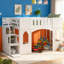 Twin Size Loft Bed With Storage Staircase And Window-838570994