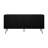 Buffet Cabinet with Vertical Groove Design and Metal Legs, Storage Cabinet for Dining Room, Living Room, and Hallway, Effortless Assembly-812515372