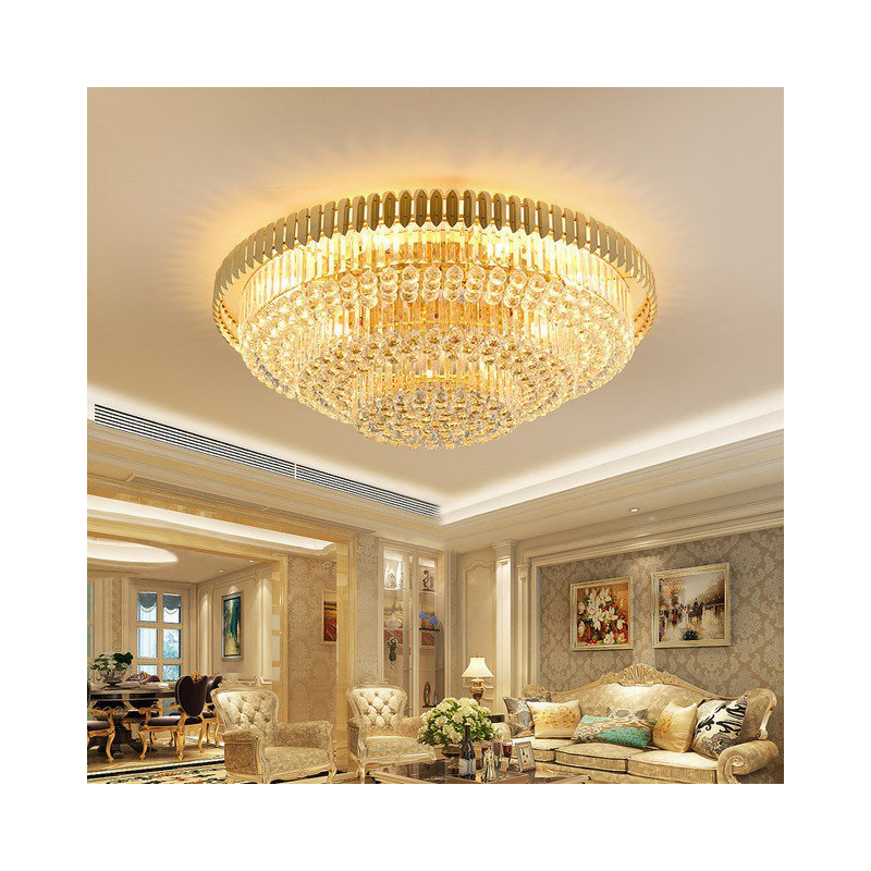 Aayan 5 - Light Chandelier, Chrome, 25" H x 80" W x 80" D