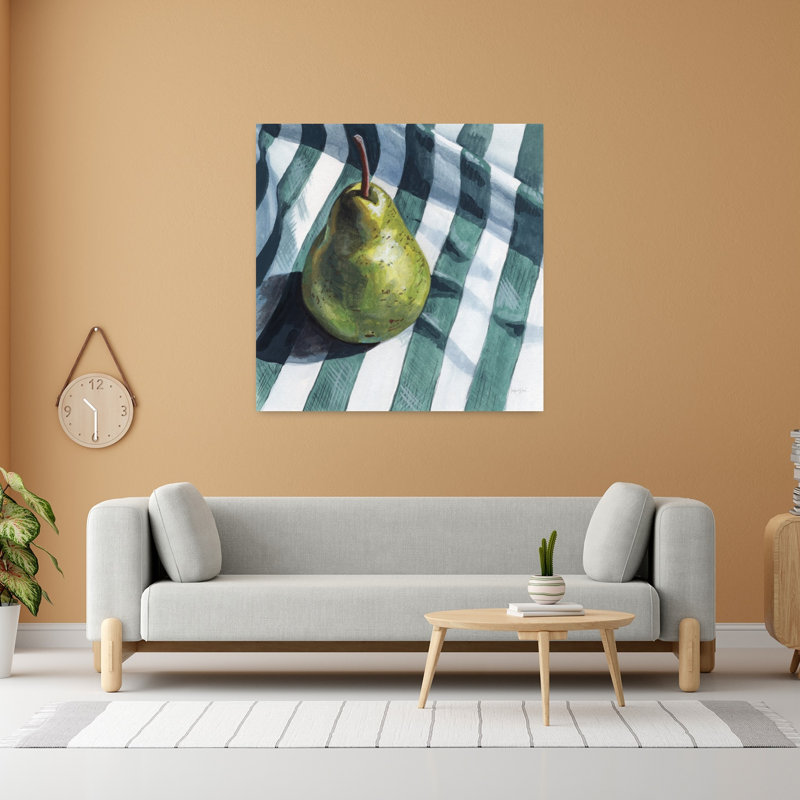 Art mural solo poire itinérante en solo, H 48 po x l 48 po
