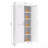 71" Metal Storage Cabinet With Adjustable Shelves - 2 Shapely Doors-966295562