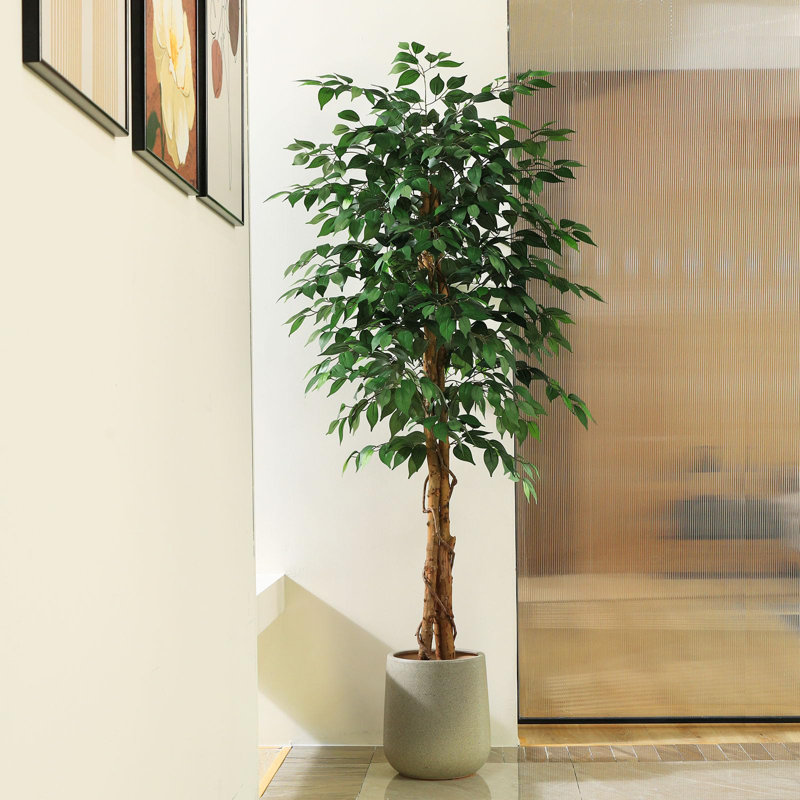 Alitza Faux Tree, 180cm H x 17.5cm W x 17.5cm D
