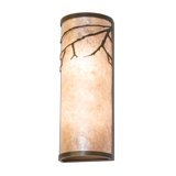 Steel Flush Mounted Sconce