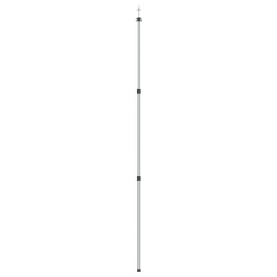 Bissen Telescopic Tarp Pole with Length of 102-260 cm Aluminum