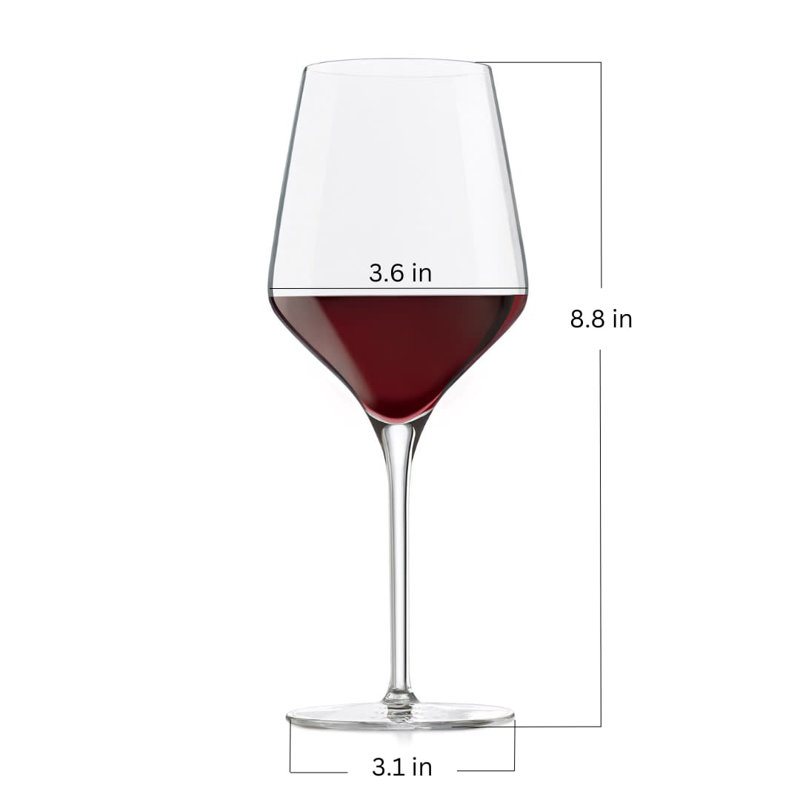 Master's Reserve Prism All-Purpose Wine Glasses, 16 oz.