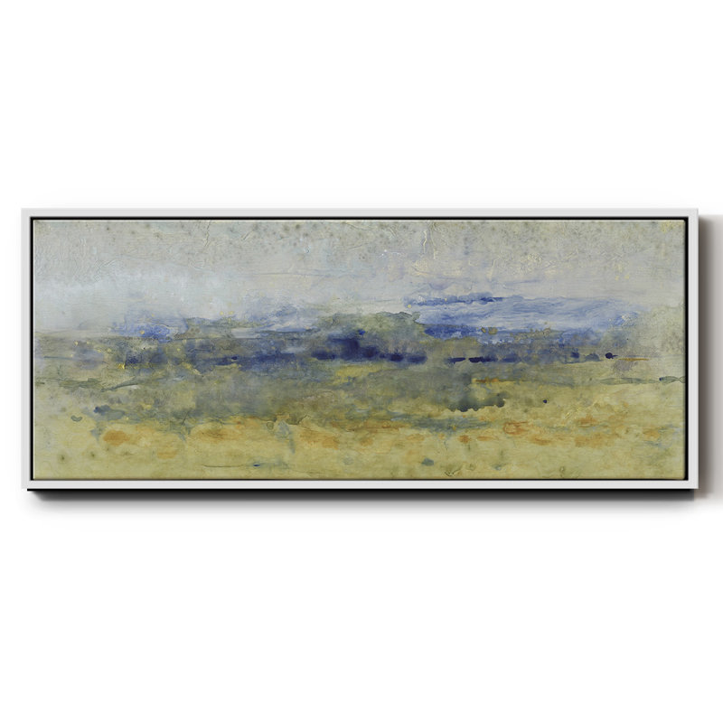 Open Terrain II- Framed Canvas