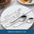 Red Barrel Studio® Mannox Stainless Steel Flatware Set - Service for 12