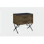Table de chevet 2 tiroirs - Amande-53839891