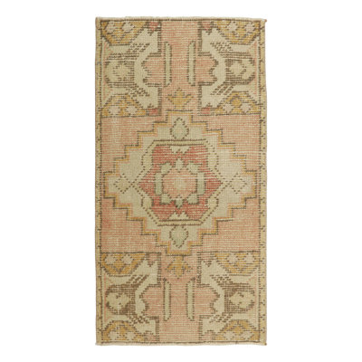 One-of-a-Kind 1'5x2'9 Hand Knotted Area Rug