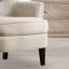 Fauteuil d'appoint rembourré et rembourré Mid-Century