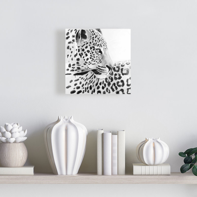 Magnifique toile léopard | Décoration de chambre animal africain