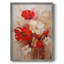 Reproduction encadrée FLORAL Series CCCCXV III - bois massif-820154685