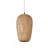 14x8 inch 1 light bamboo shade pendant