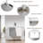 Maturin 24.08'' Single Bathroom Vanity with Ceramic Top