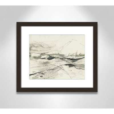 Green Sketches Print by PI Studio