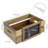 Acacia Wood Tabletop Storage Baskets Crate
