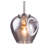 Transitional 1 Light Smoke Glass Pendant