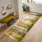 Artistically Designed Soft Pile Printed Rug Showcasing an Elaborate Blend of Floral and Geometric Motifs in Muted Earth Tones for an Elegant Touch to Your Home Decor-1540651703