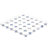 Orbit Satellite 12 in. x 12 in. x 8 mm Marble Mosaic Floor and Wall Tile