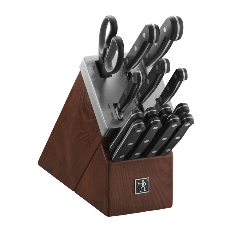 HENCKELS Classic 15-Piece Self-Sharpening Knife Block Set