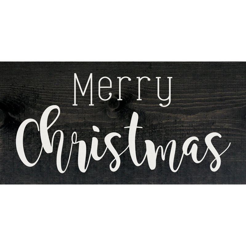 Joyeux Noël (maison de campagne), Ébène / blanc