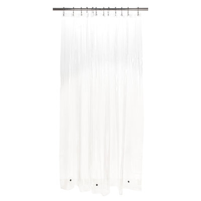 Falko Shower Curtain Liner with Weighted Hem