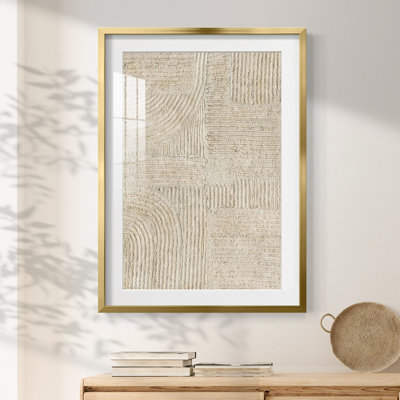 Sandstone Pastures I -Framed Print