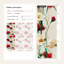 Papier peint floral abstrait rouge-1098052004